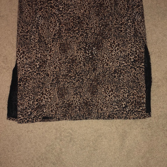 **NEW WITH TAGS** Cheetah print midi dress!! - Picture 3 of 4